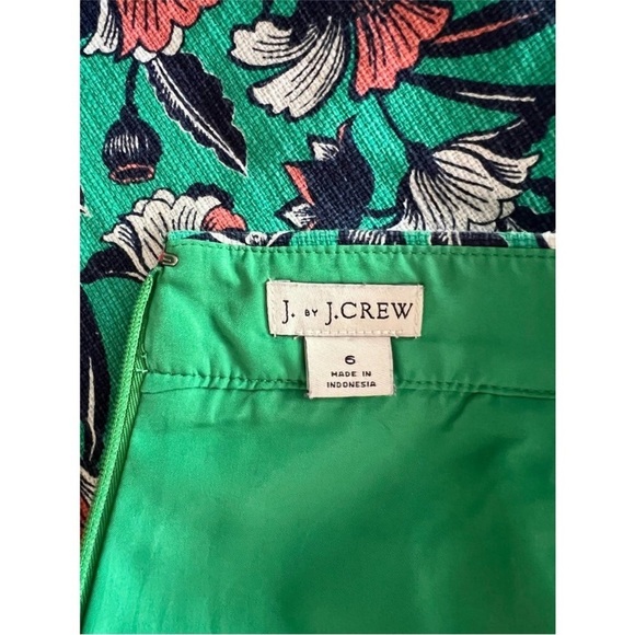 J crew floral pencil skirt size 6 - Picture 7 of 10